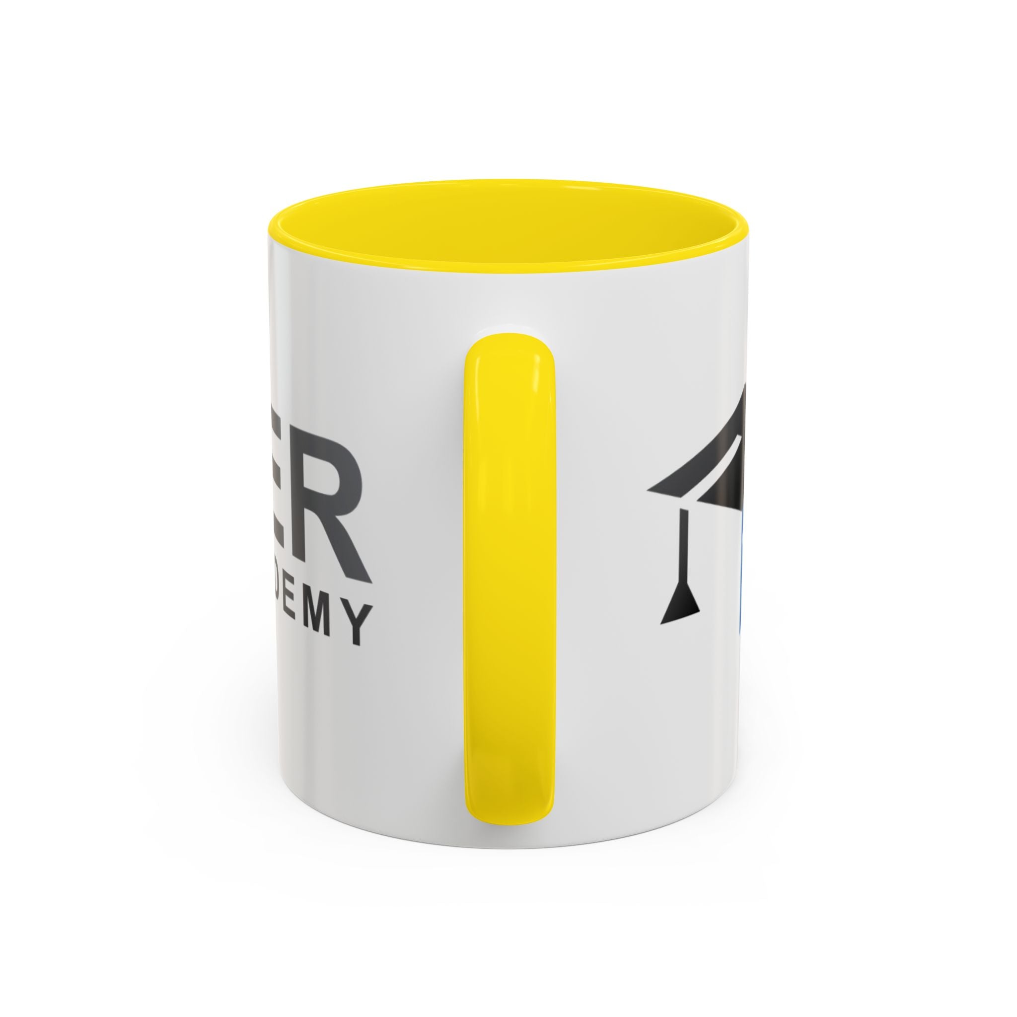 Personalized Accent Coffee Mug - Baxter Funding Academy Design