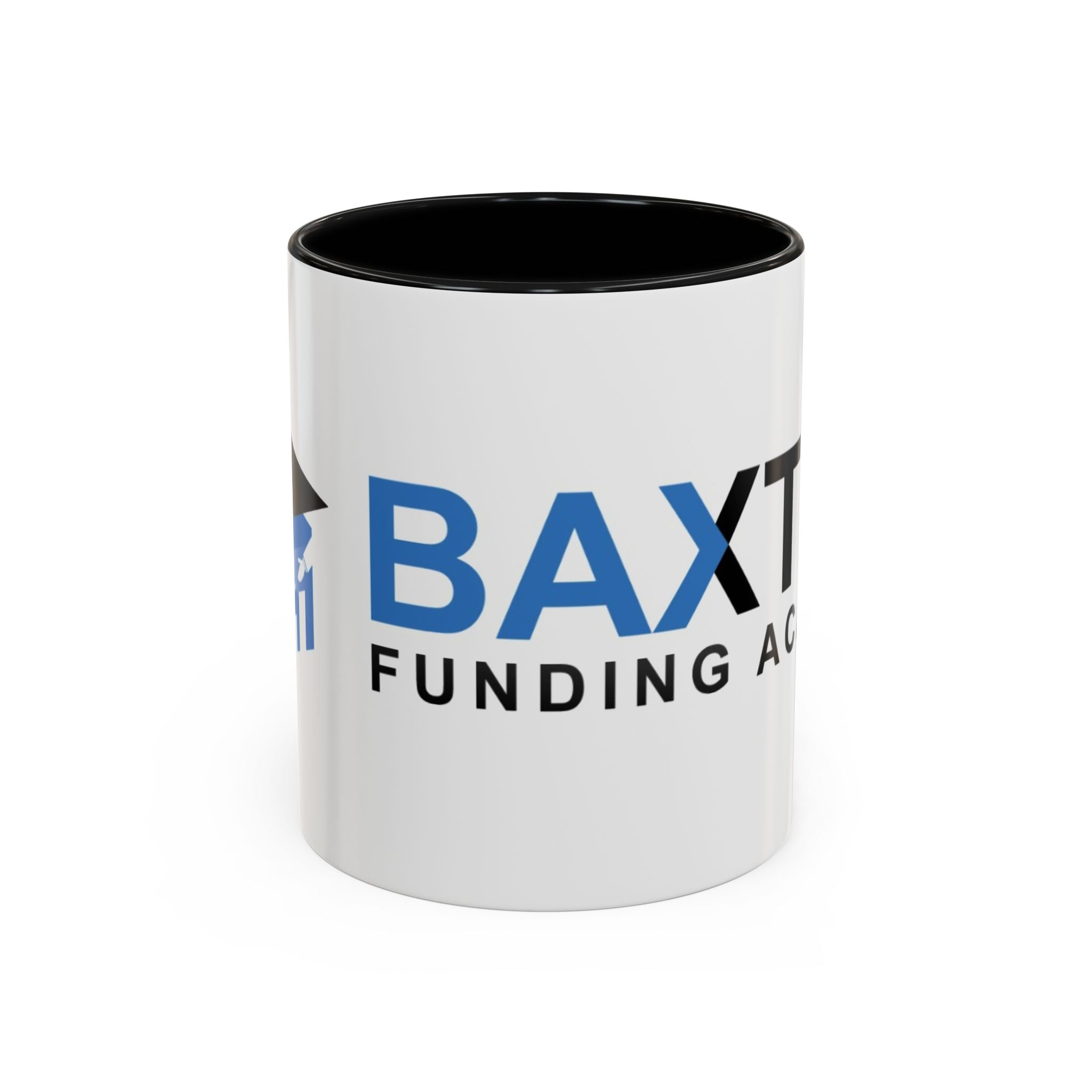Personalized Accent Coffee Mug - Baxter Funding Academy Design