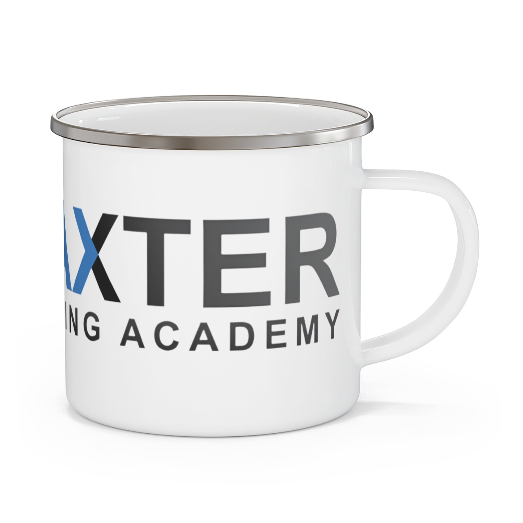 Personalized Enamel Camping Mug - Baxter Funding Academy