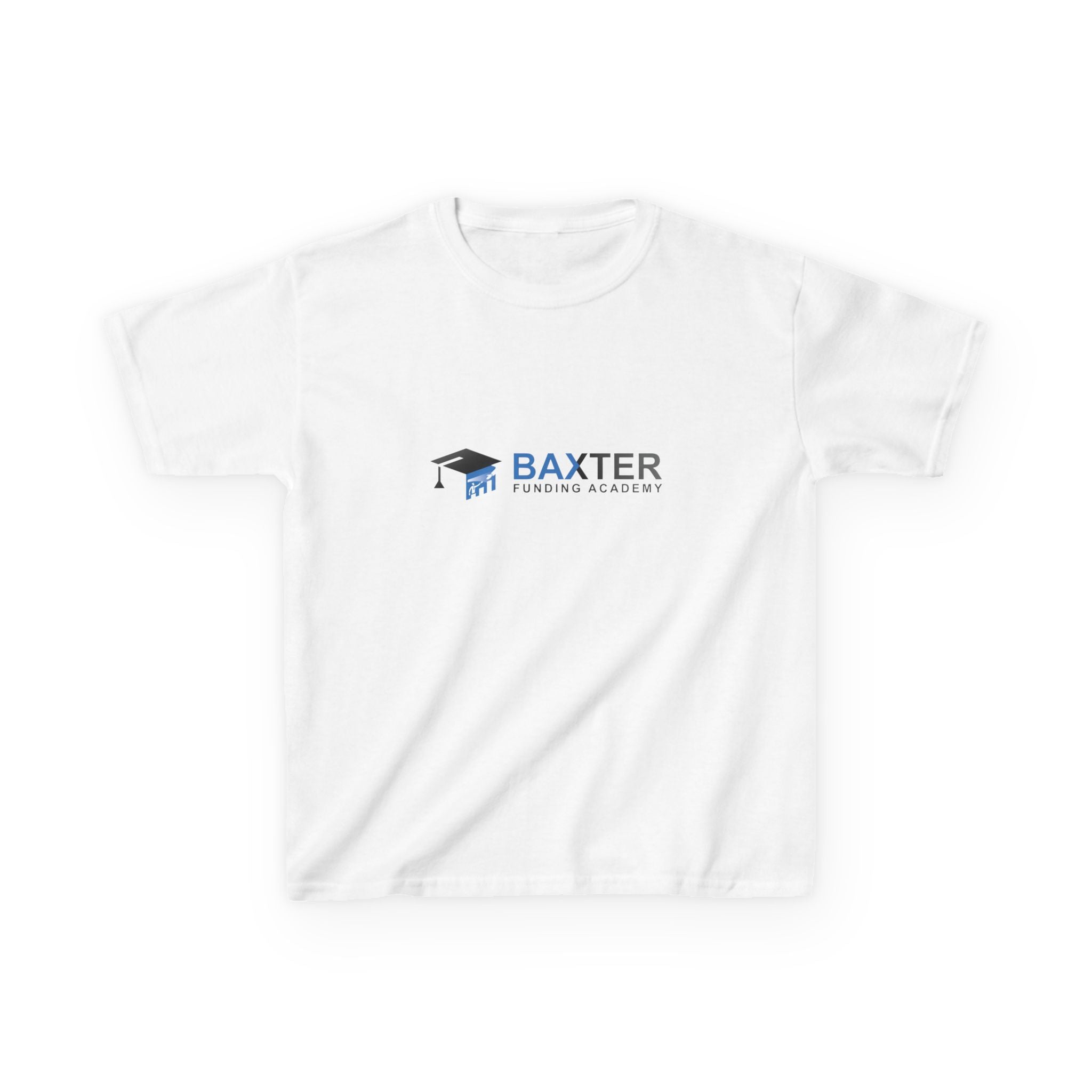 BAXTER Funding Academy Kids Cotton Tee - Graduation Gift for Students