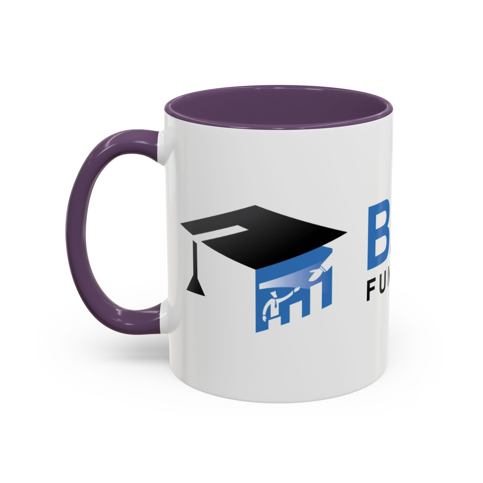 Personalized Accent Coffee Mug - Baxter Funding Academy Design