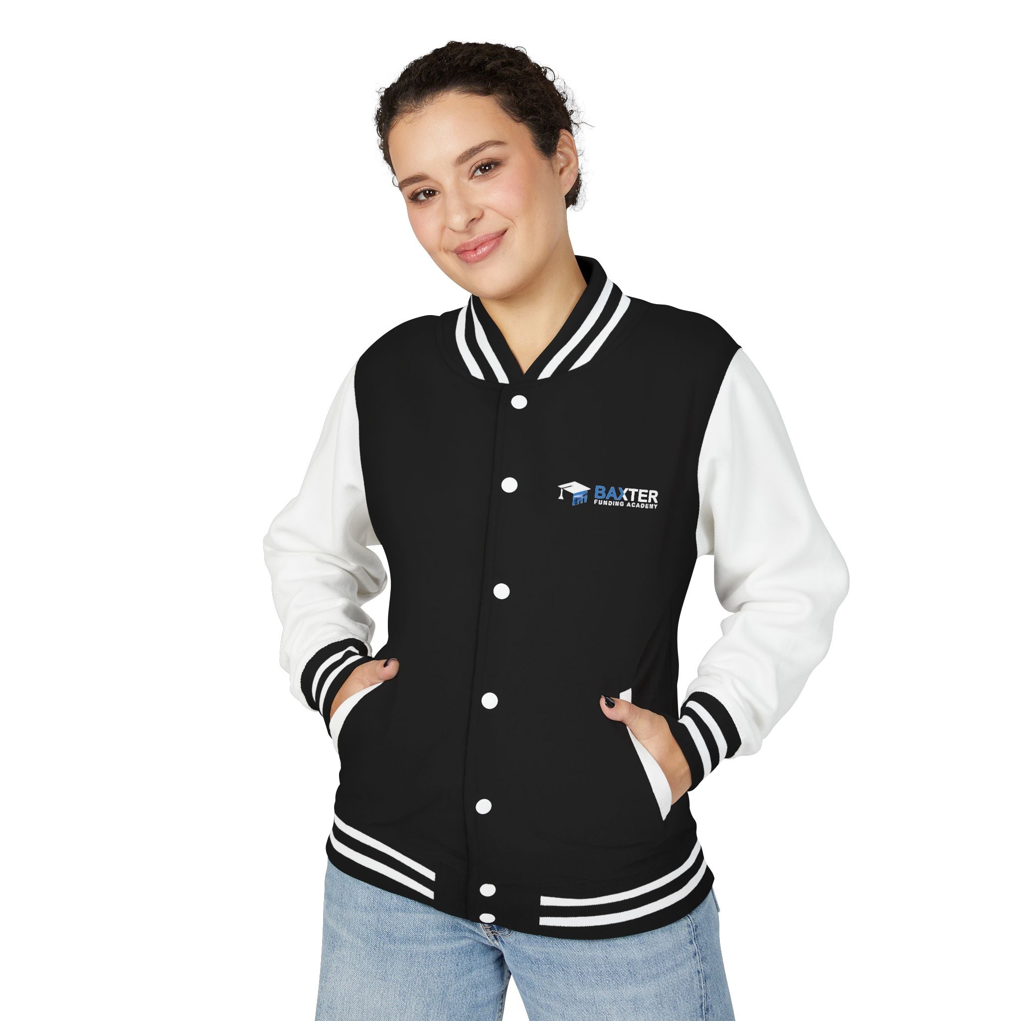 Unisex Heavyweight Letterman Jacket - Stylish College Spirit Wear