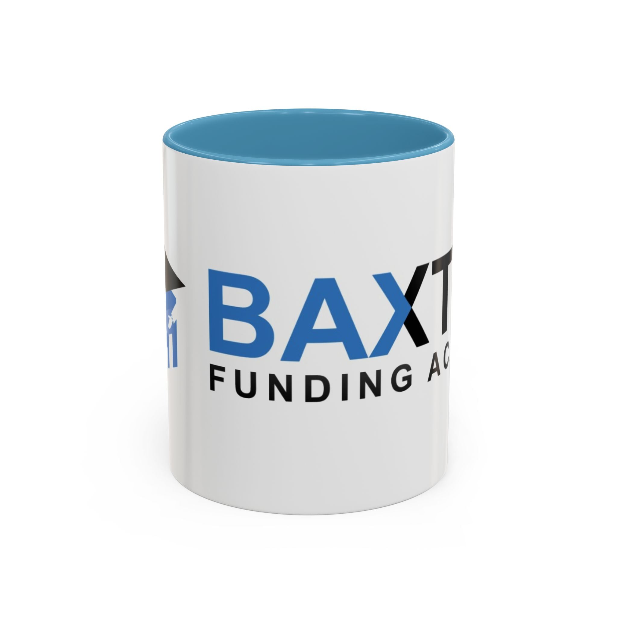 Personalized Accent Coffee Mug - Baxter Funding Academy Design