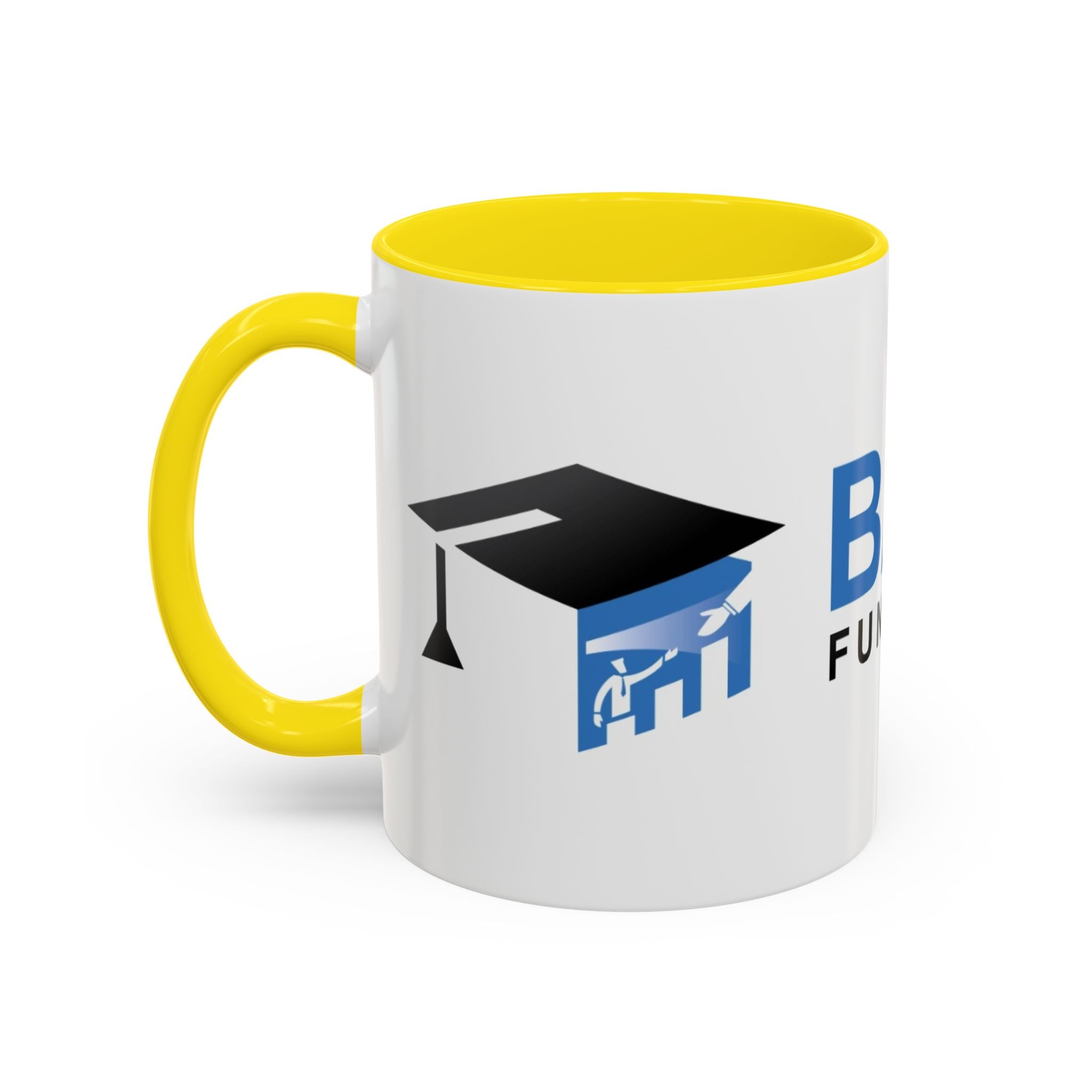 Personalized Accent Coffee Mug - Baxter Funding Academy Design