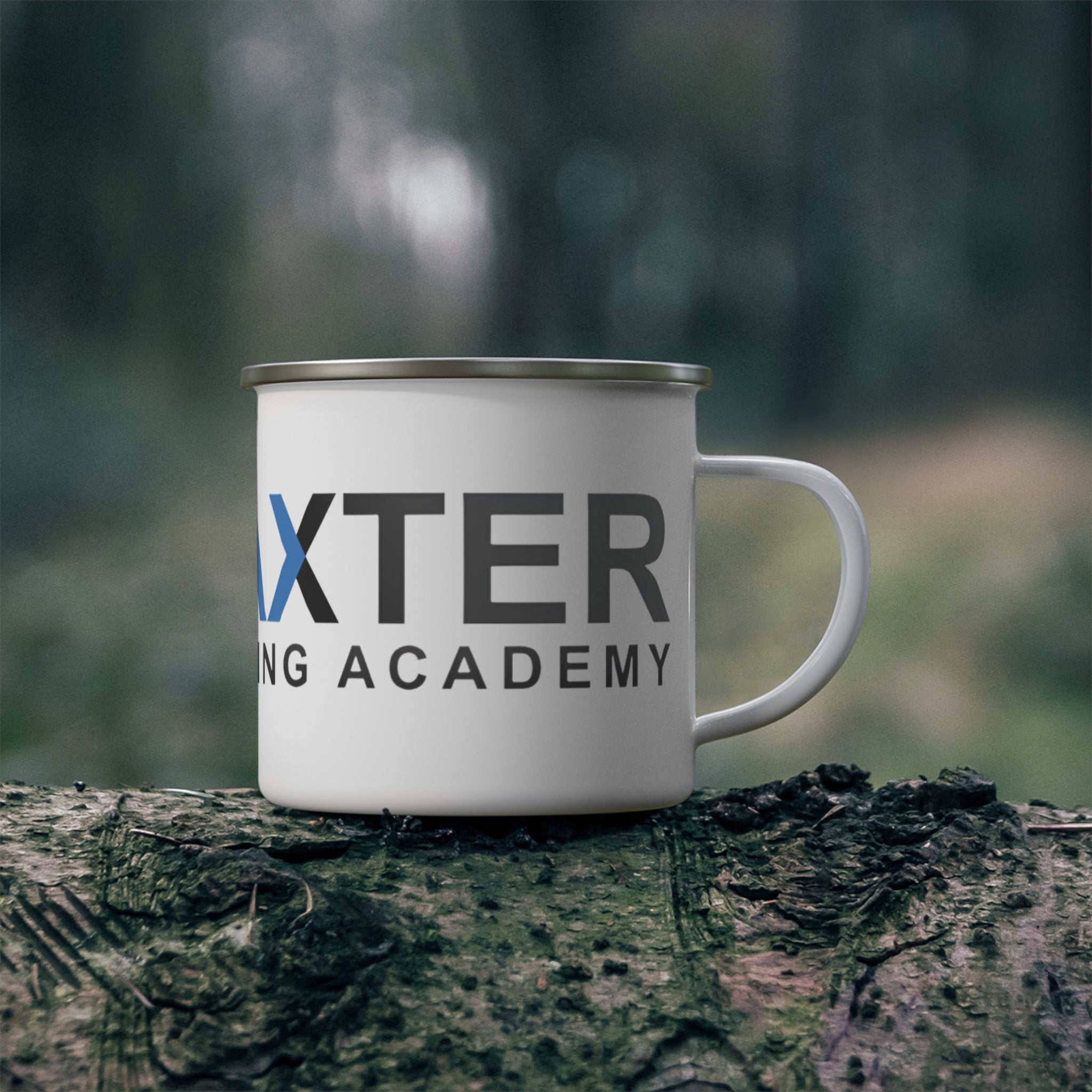 Personalized Enamel Camping Mug - Baxter Funding Academy