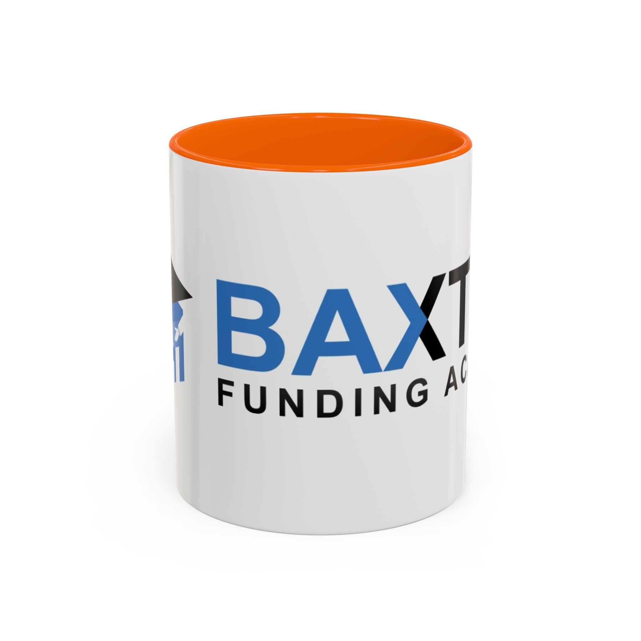 Personalized Accent Coffee Mug - Baxter Funding Academy Design