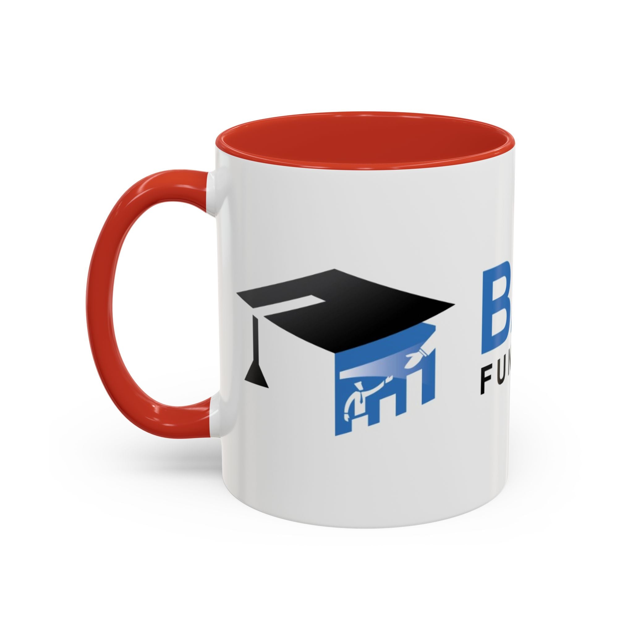 Personalized Accent Coffee Mug - Baxter Funding Academy Design