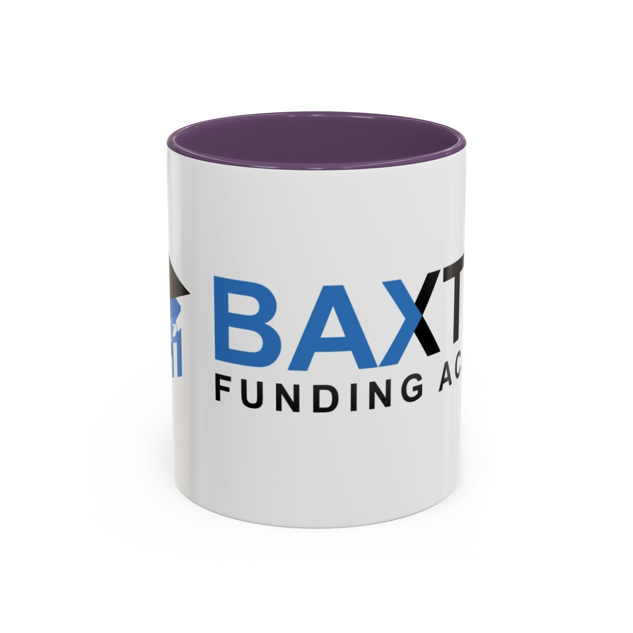 Personalized Accent Coffee Mug - Baxter Funding Academy Design