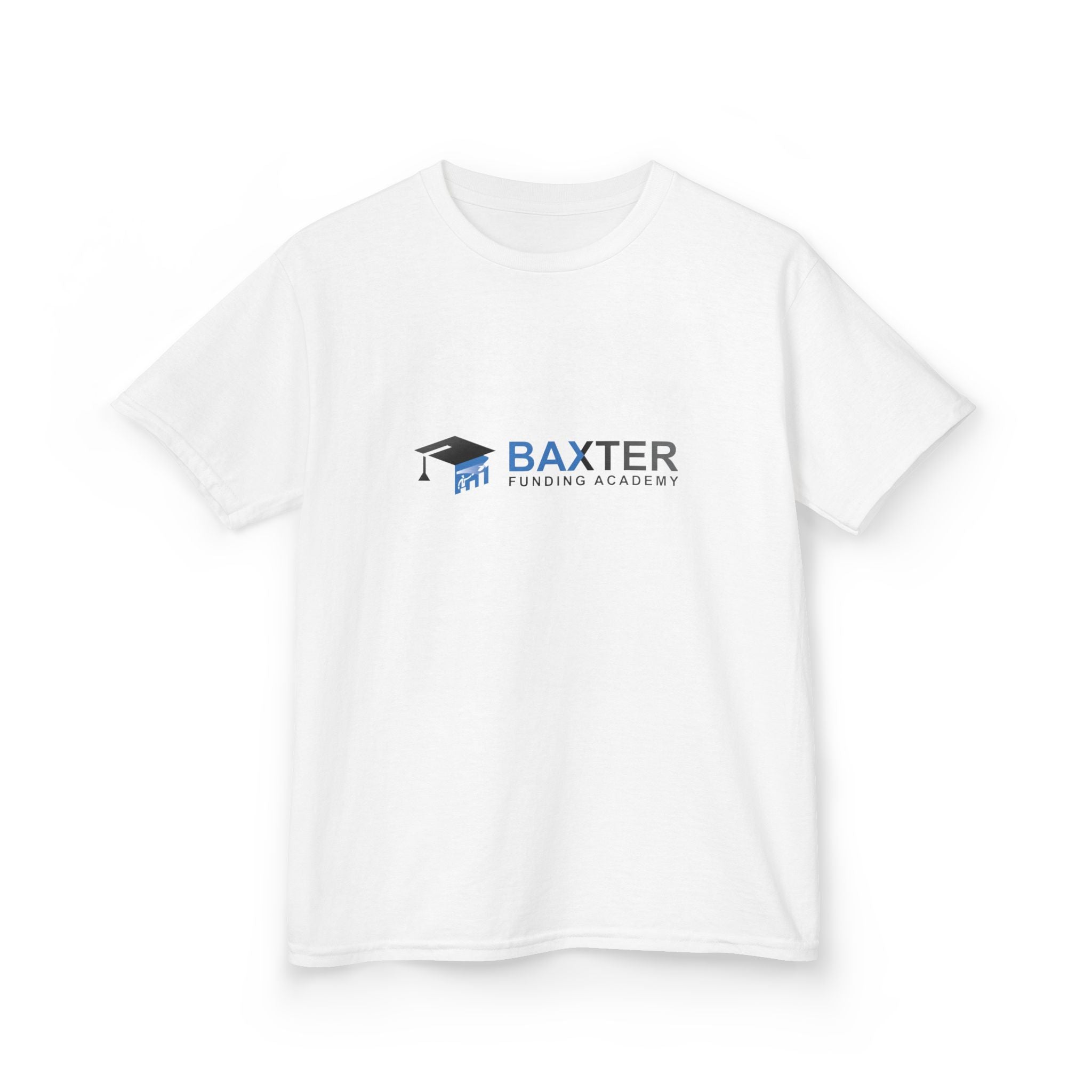BAXTER Funding Academy Kids Cotton Tee - Graduation Gift for Students