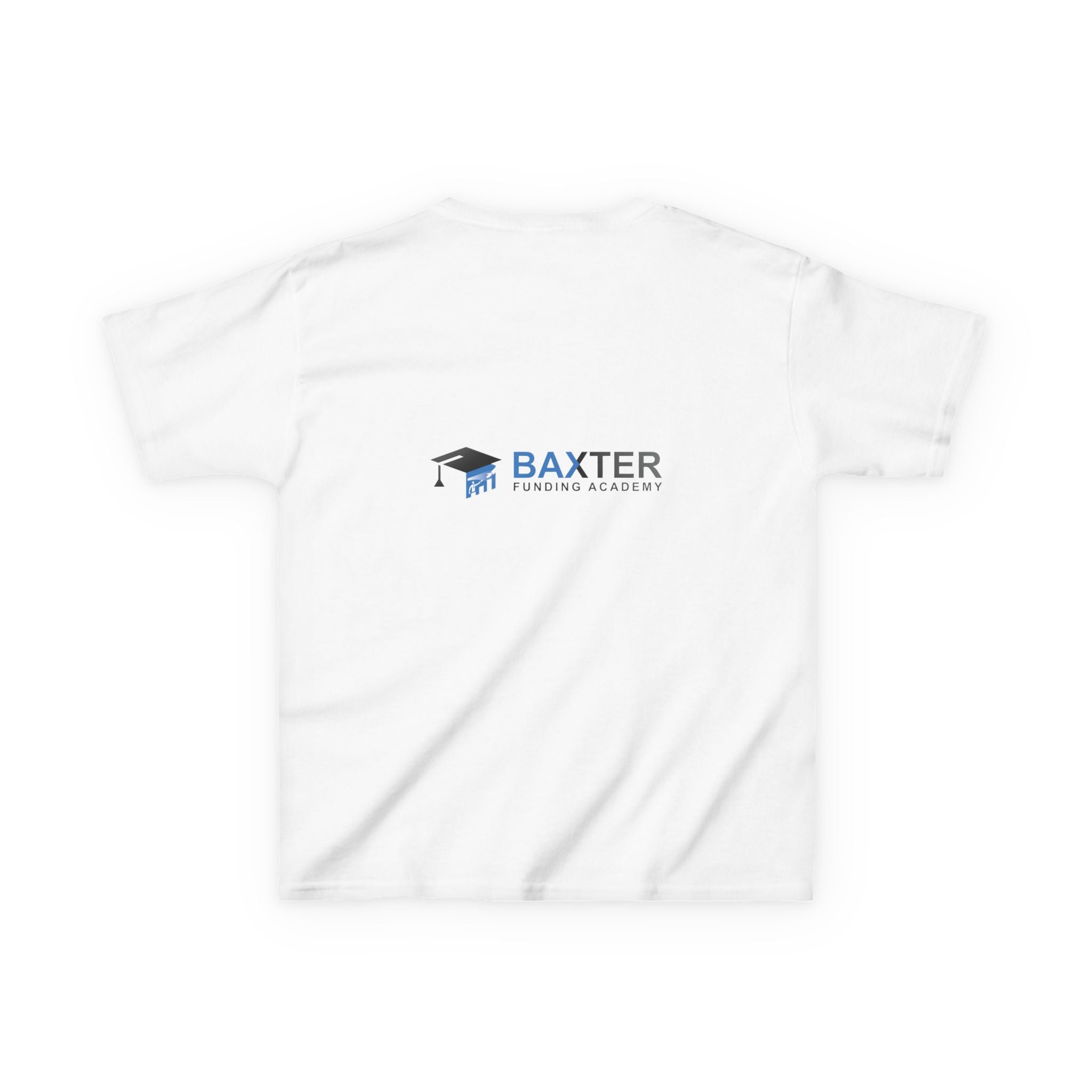 BAXTER Funding Academy Kids Cotton Tee - Graduation Gift for Students