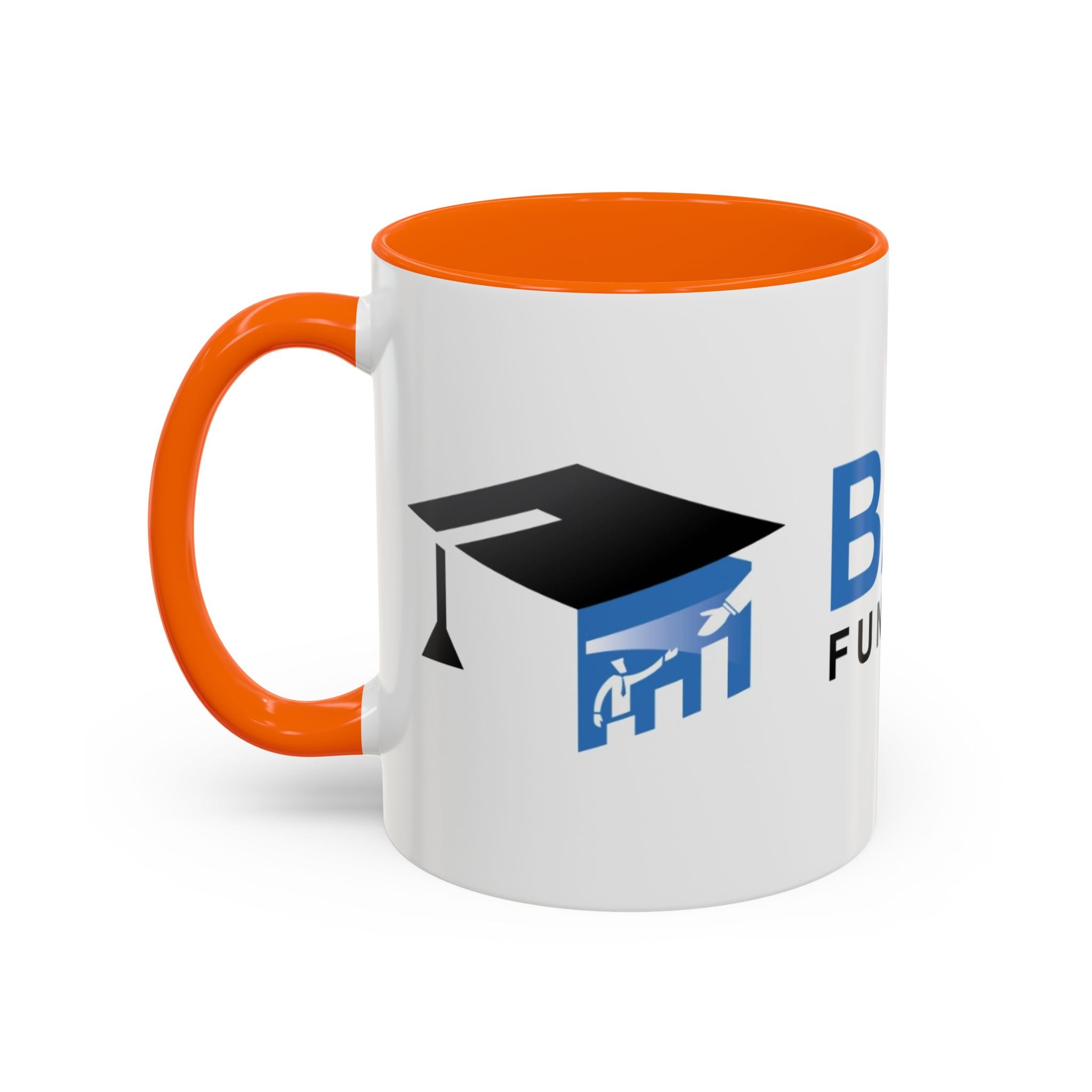 Personalized Accent Coffee Mug - Baxter Funding Academy Design