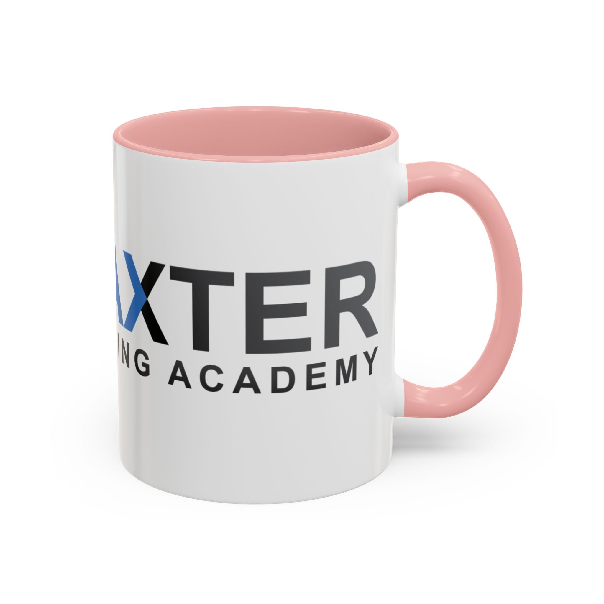 Personalized Accent Coffee Mug - Baxter Funding Academy Design