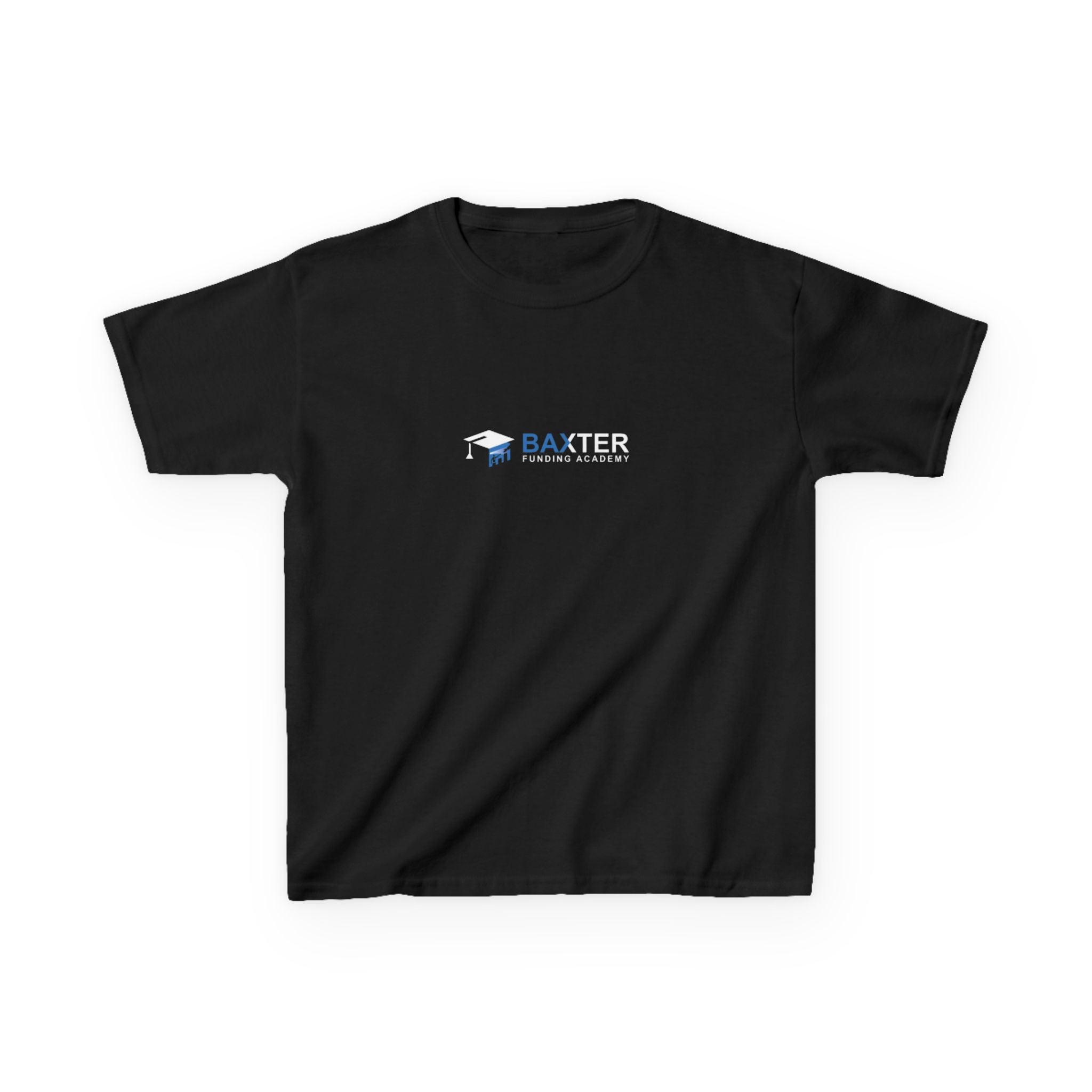 BAXTER Funding Academy Kids Cotton Tee - Graduation Gift for Students