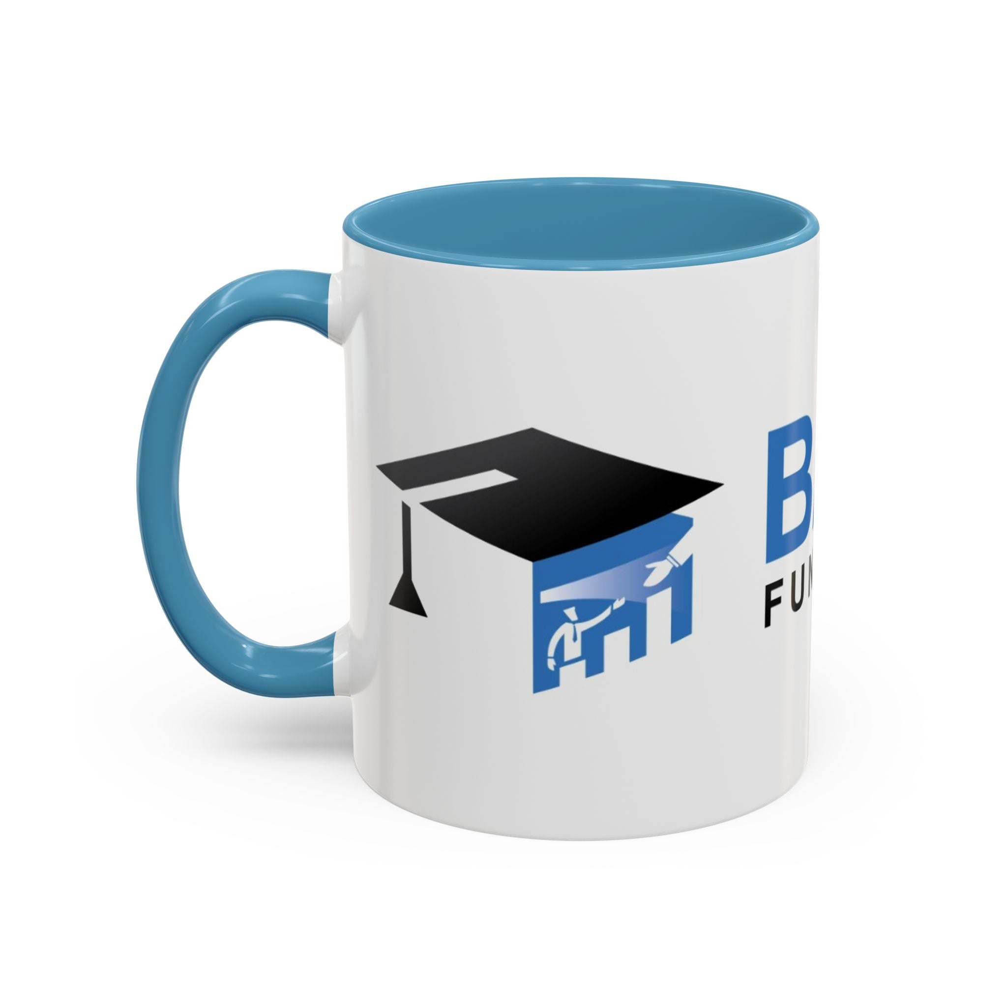Personalized Accent Coffee Mug - Baxter Funding Academy Design
