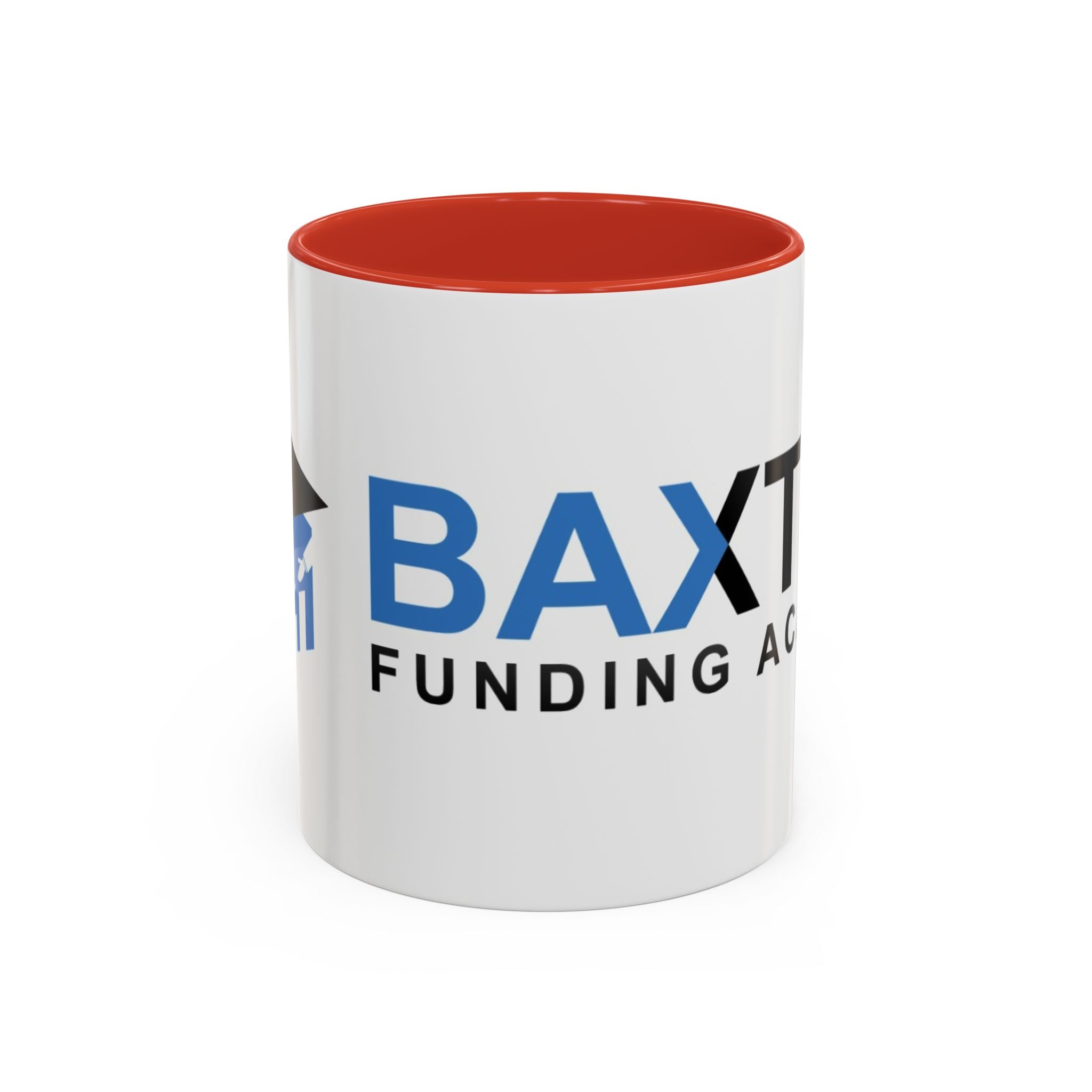Personalized Accent Coffee Mug - Baxter Funding Academy Design