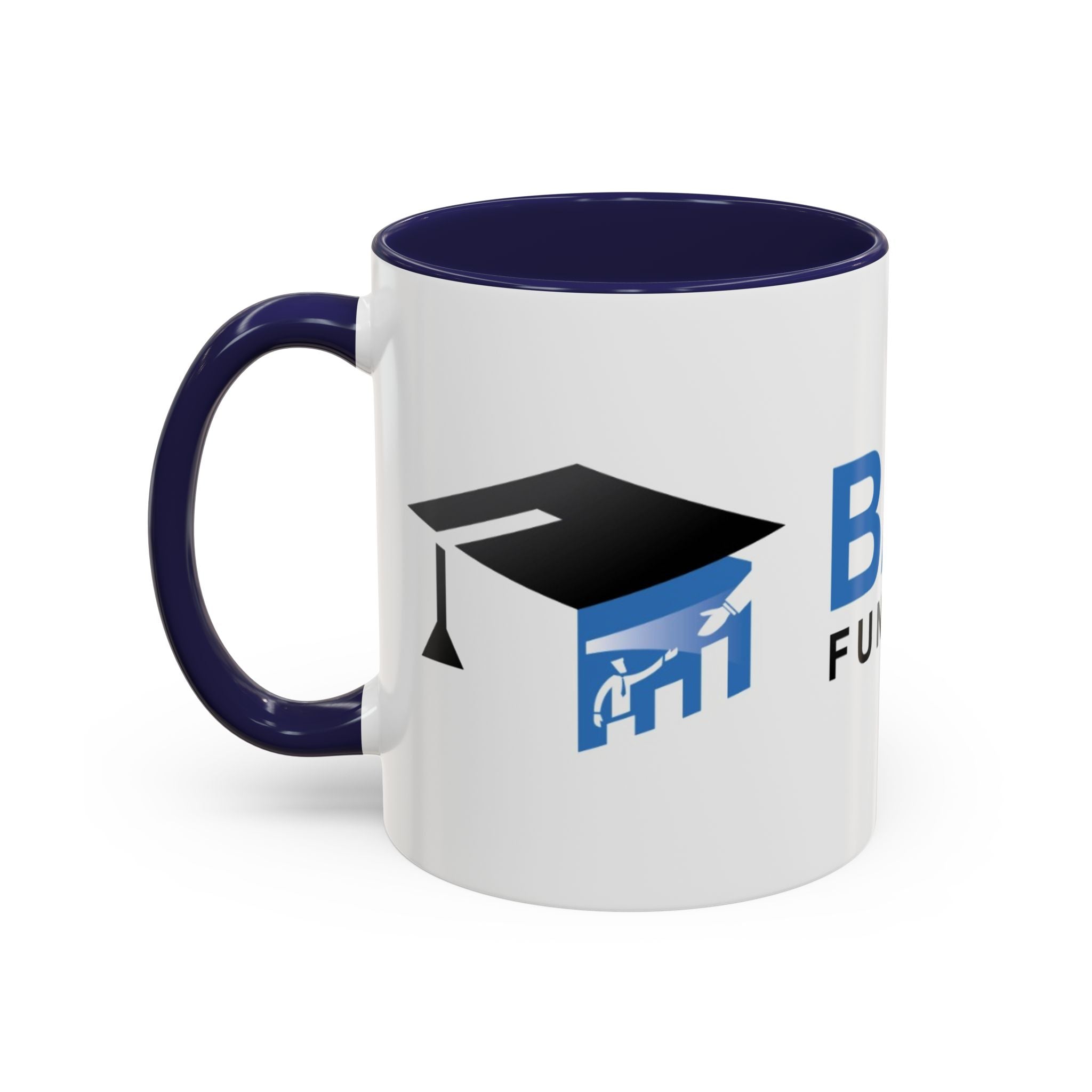 Personalized Accent Coffee Mug - Baxter Funding Academy Design