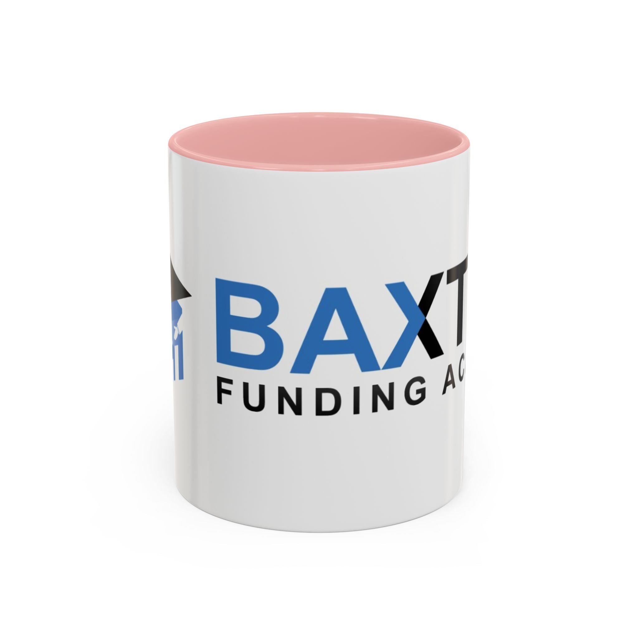 Personalized Accent Coffee Mug - Baxter Funding Academy Design