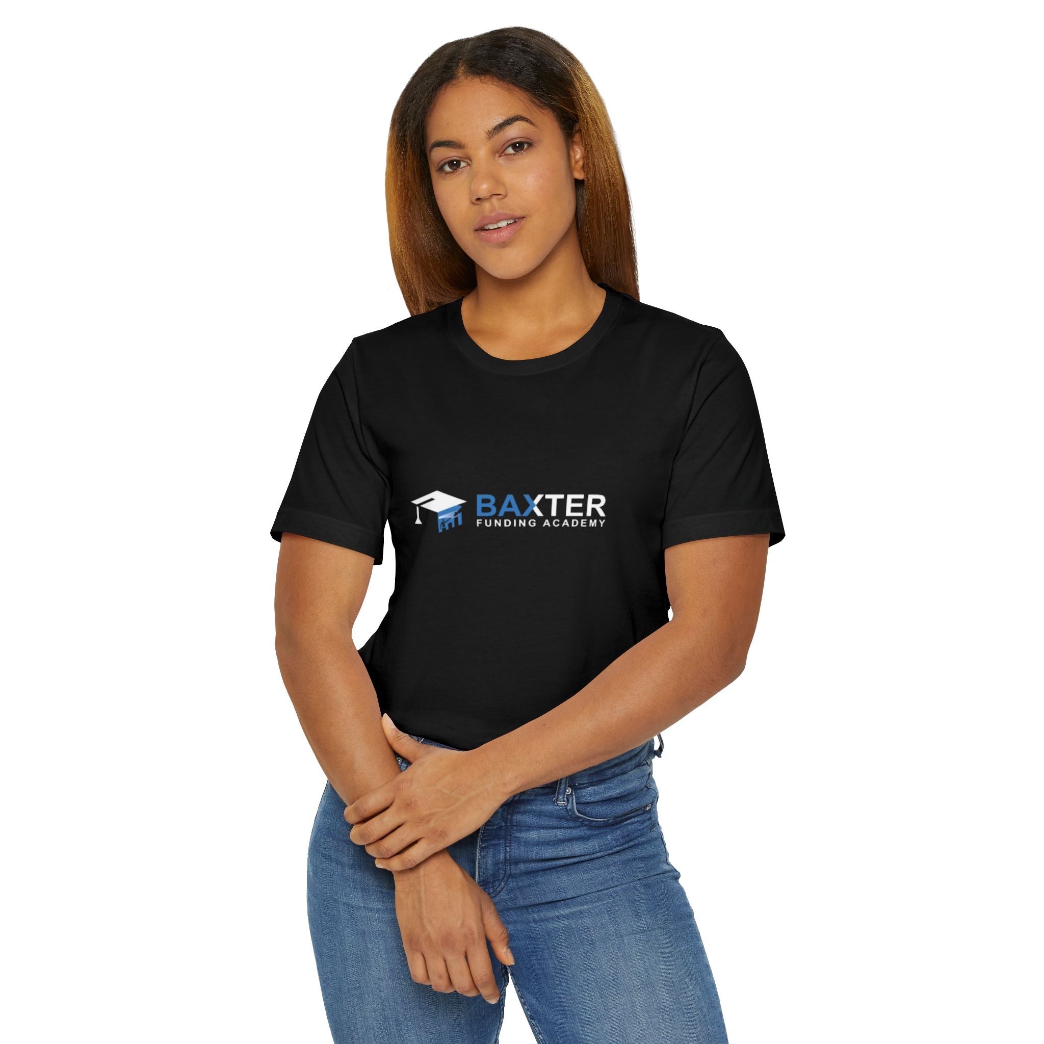 Custom Graduation T-Shirt for Baxter Funding Academy - Unisex Jersey Tee